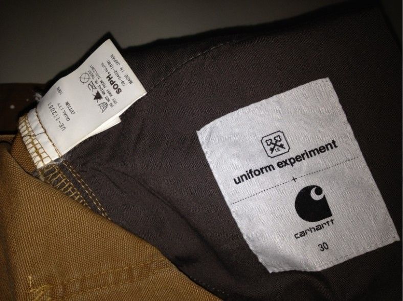 CARHARTT x UNIFORM EXPERIMENT W30 W32 FENOM SUPREME KATE CLOT WTAPS 