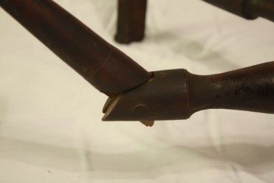 RARE Wood Yarn Wool Spinning, Winder, Winding Wheel 19th Century /w 