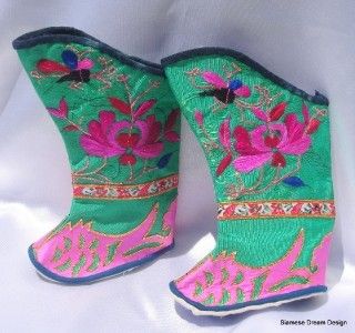 Beautiful Hmong Special Occasion Dress Baby Boots  