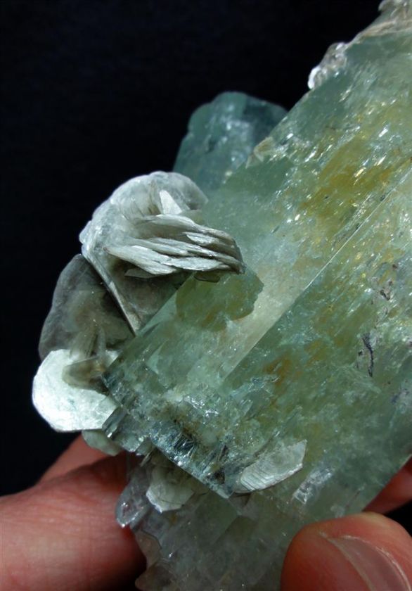   Gem AQUAMARINE CRYSTAL Rough Raw Specimen Skardu, Pakistan  