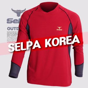 New Mens Outdoor Hiking Climbing Long Sleeve RED 319  