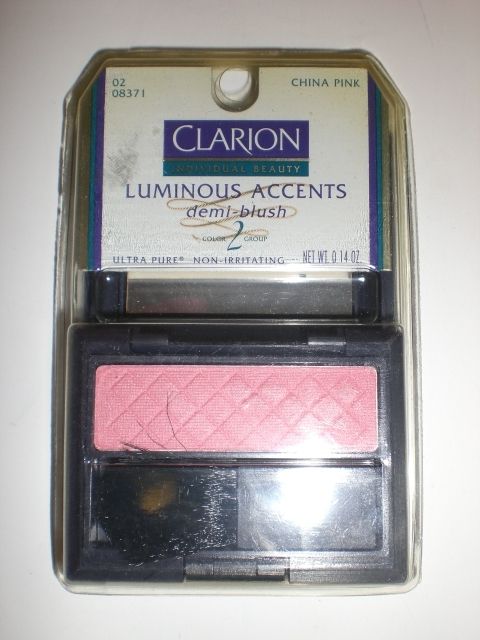 CLARION LUMINOUS ACCENTS DEMI BLUSH CHINA PINK .14 oz  