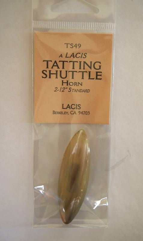 Buffalo Horn Tatting Shuttle New Lacis  