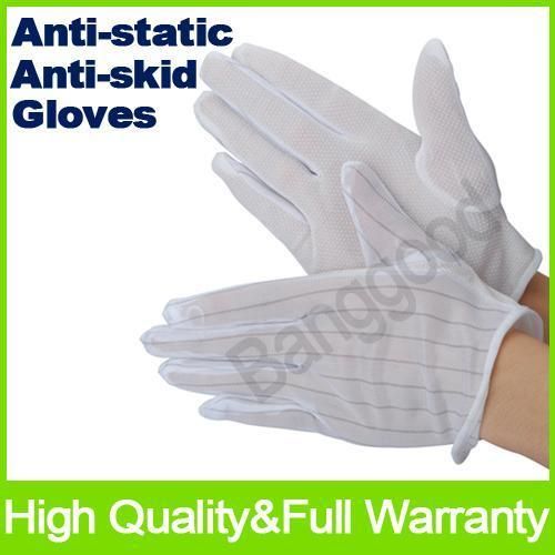 ESD PC Computer Working Anti static Anti skid Gloves  