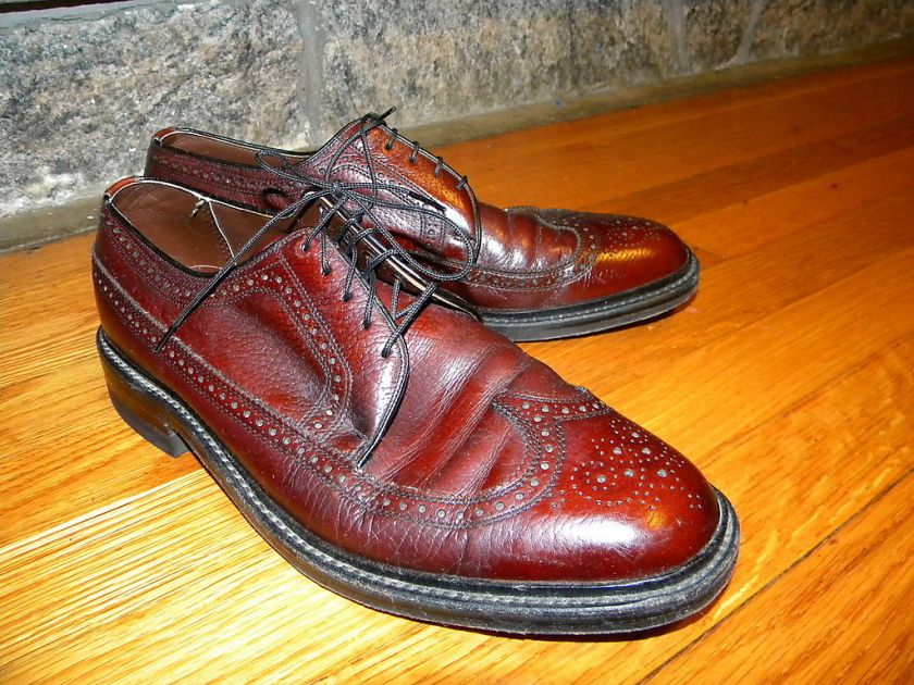 1970 Mens Sears Easy Flex Dress Shoes SZ 9 1/2D Used  