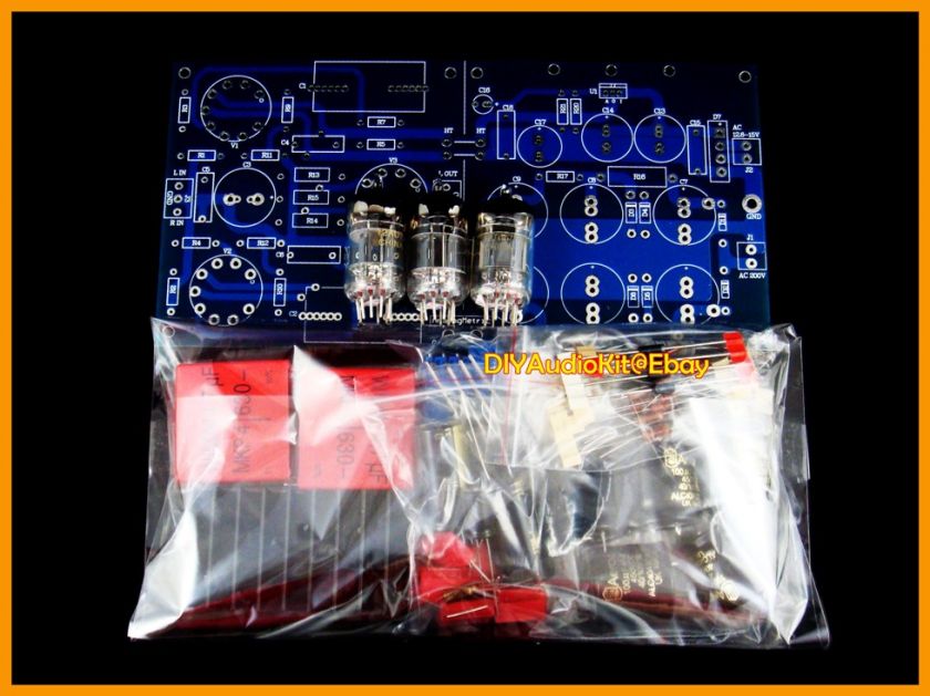 DIY Kit ref Grounded Grid Preamplifier S2 (Stereo)  