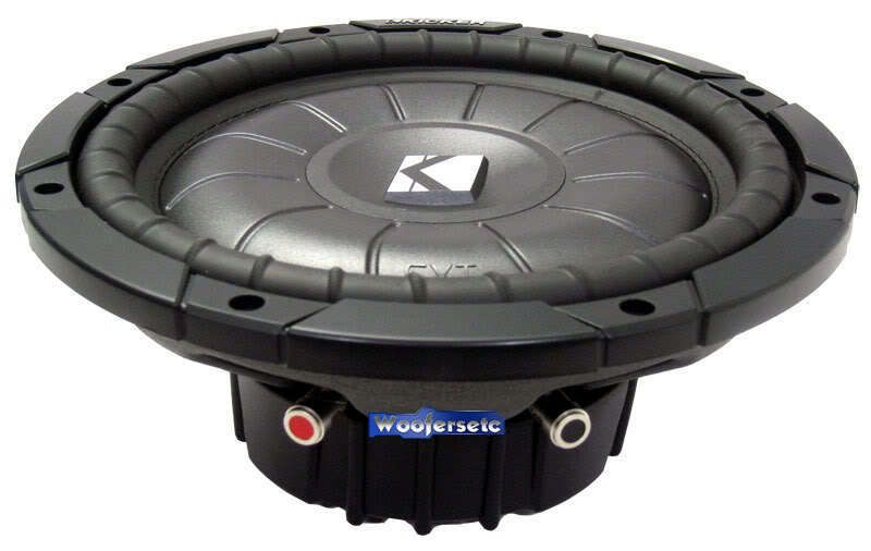 CVT10 2 KICKER SUB 10 2 OHM CVT SHALLOW VT SUBWOOFER  