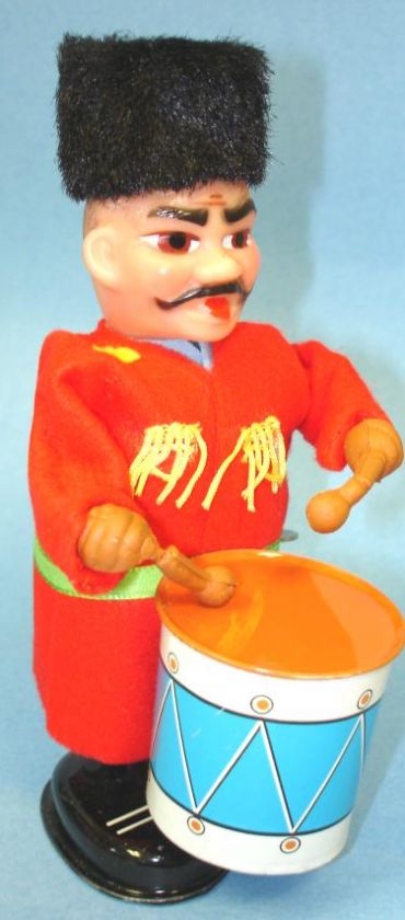 MARX 1960S VINTAGE MAD RUSSIAN DRUMMER TOY NM IN BOX  