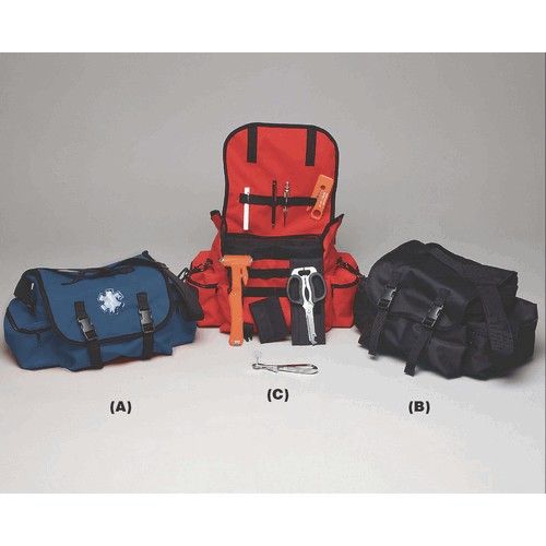 EMI PRO RESPONSE EMT MEDIC EMS BAG W/SOL GEAR ORANGE BK  