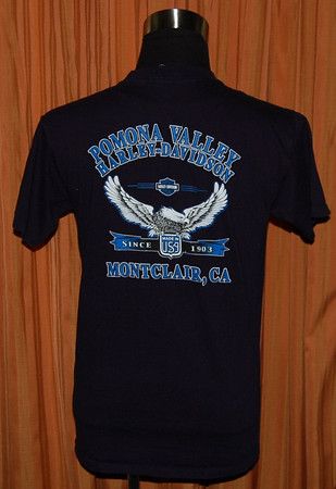 HARLEY DAVIDSON MONTCLAIR CA BLACK T SHIRT MENS MEDIUM  