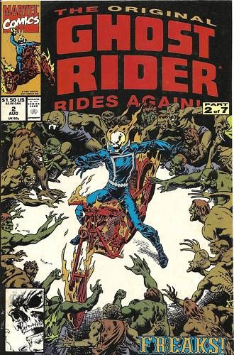 THE ORIGINAL GHOST RIDER RIDES AGAIN #2 VF MARVEL 1991  