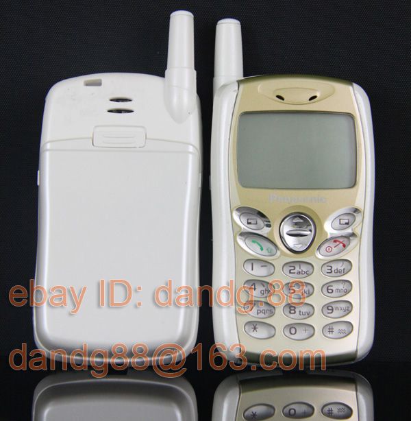 Unlocked PANASONIC GD55 Mobile Cell Phone # Gold color  