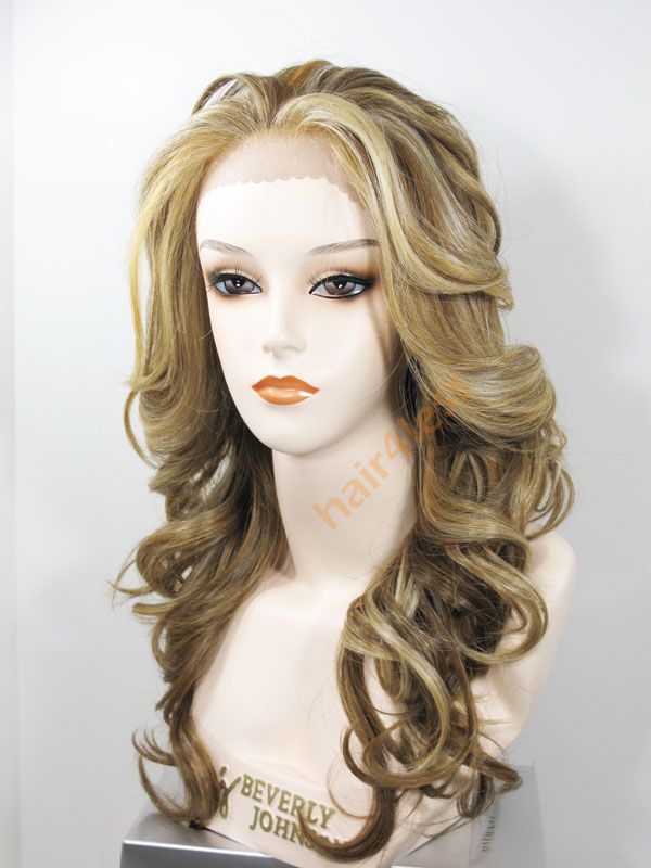 Deep Lace Front Long Full Wig BRITNEY #P2216 Blonde Mix  