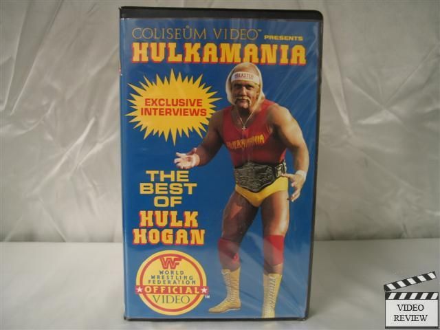 Hulkamania The Best of Hulk Hogan VHS WWF Video  