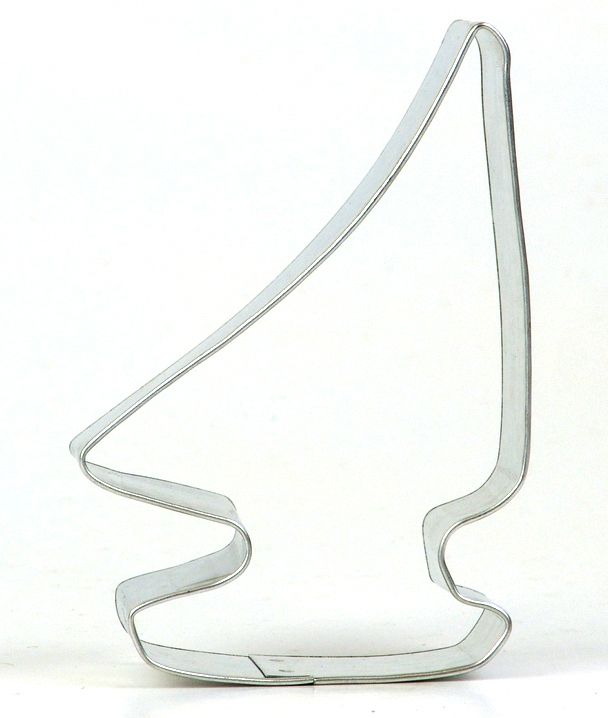 CK Metal Cookie Cutter Sailboat 3.75 x 2.5  