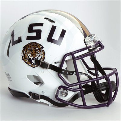 LSU TIGERS (CAMO WHITE) REVOLUTION HydroFX SPEED HELMET  