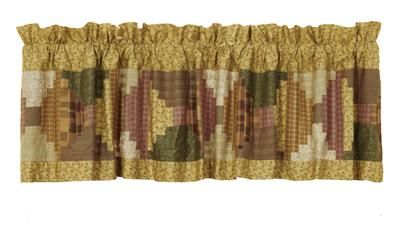 Walnut Grove Plaid Valance New in Package 16x72  