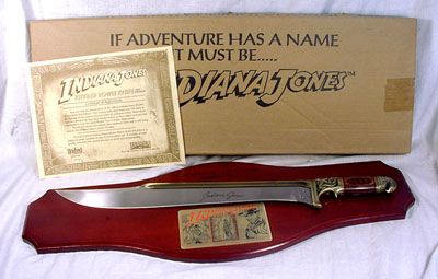 UNITED INDIANA JONES KHYBER BOWIE KNIFE 2ND EDITION  