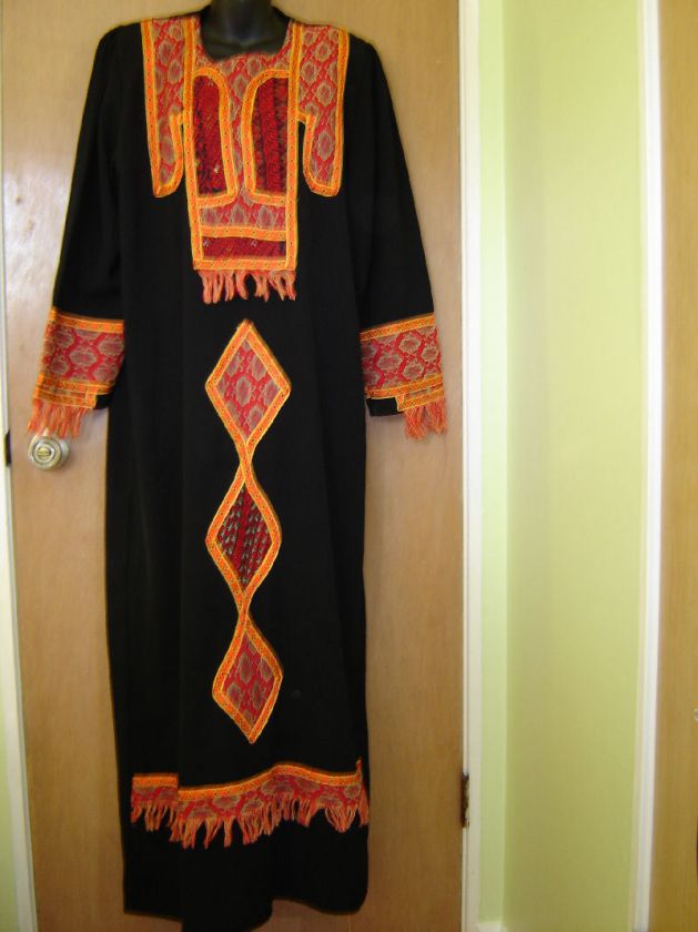 Al Karnak Jordan Embroidered Arabic Caftan Gown  