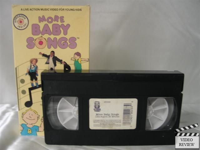 More Baby Songs   Baby Songs Volume 2 VHS  