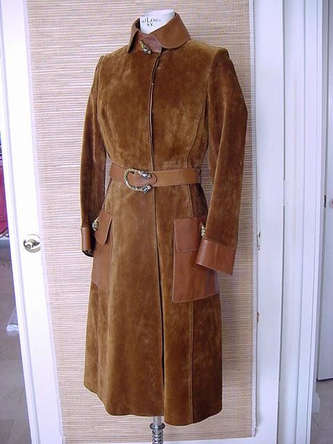 GUCCI Collectors VINTAGE Coat 4 to 6 AMAZING details  