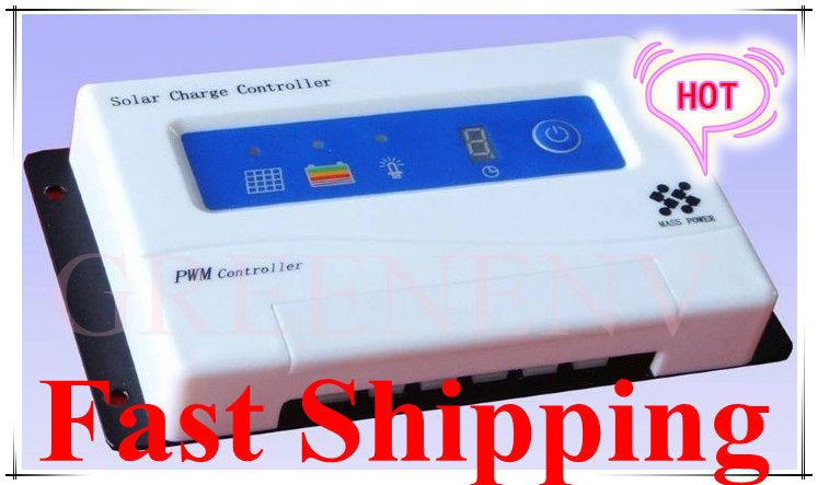 Power10A 12V/24V Digital Solar Charge Controller PWM HQ  