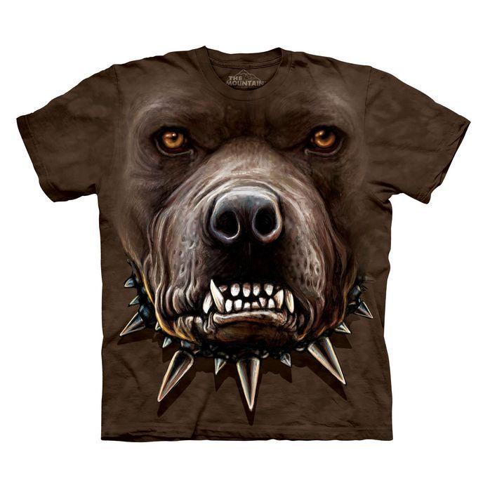 New ANGRY PITBULL T Shirt  