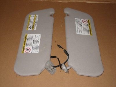 02 03 04 05 FORD EXPLORER SUNVISORS SUN VISORS GRAY  