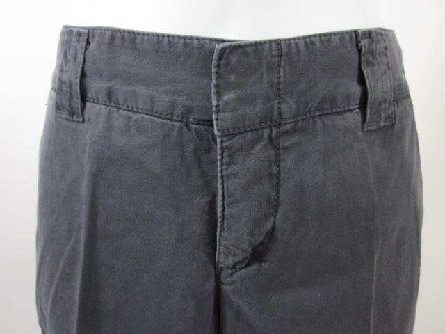 VINCE Gray Pleated Cropped Trouser Pants Sz 4  