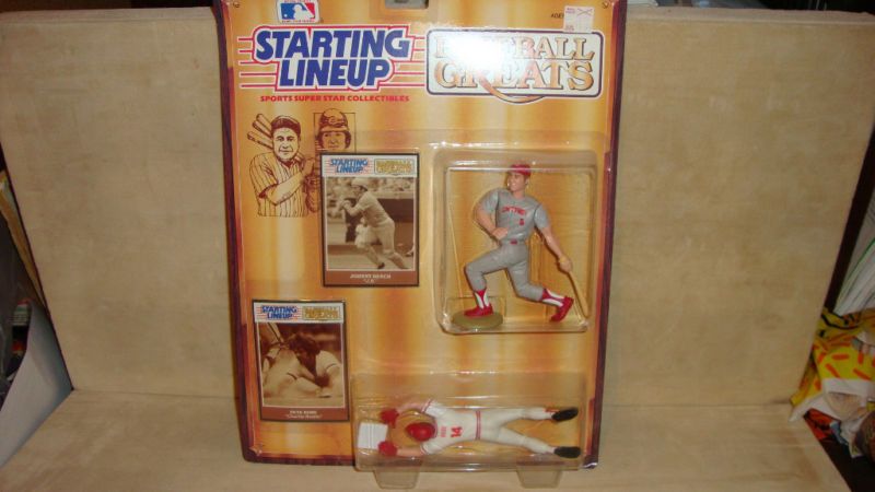 PETE ROSE 1989 BASEBALL STARTING LINEUP JOHNNY BENCH  