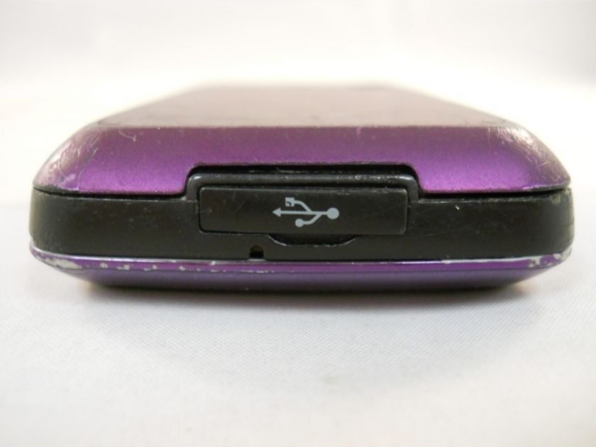 PURPLE LG Rumor Touch LN510 (Sprint) Touch 3G Phone Clean ESN 