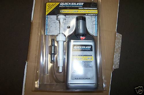 NEW Mercruiser Gear Lube & pump kit 91 802891Q05  