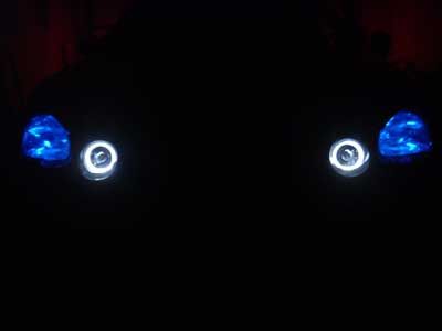 angel eyes with optional headlight illuminators feel free to email us 