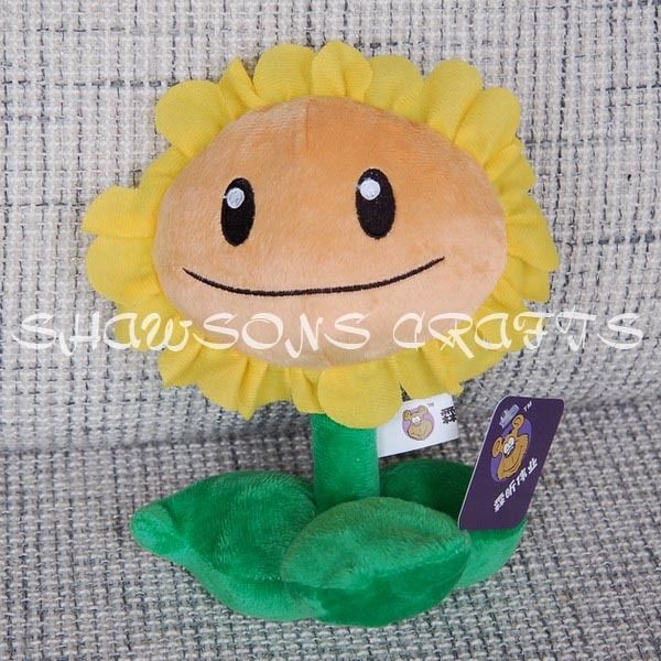 PVZ PLANTS VS ZOMBIES PLUSH STUFF FIGURE 7.5 SUNFLOWER  