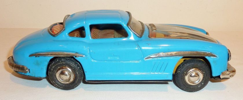 NOMURA Tin Litho 50s MERCEDES BENZ 300SL GULLWING COUPE  