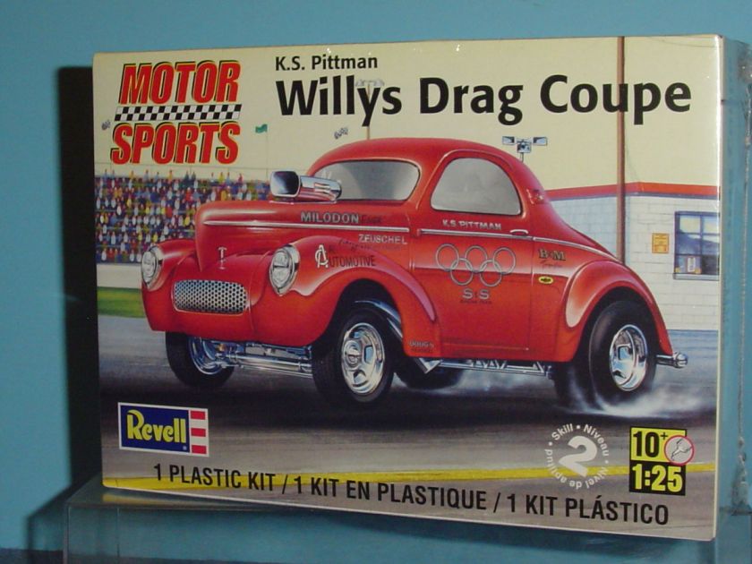 1941 WILLYS DRAG COUPE 125 KIT K.S. PITTMAN 031445049903  