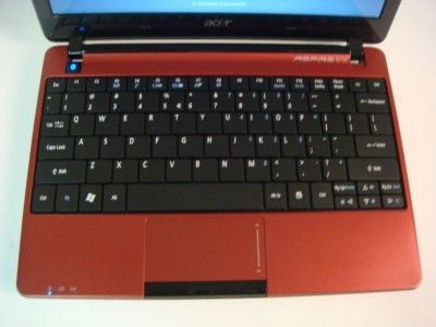 Acer Aspire One AO722 0432 Netbook PC AMD C 60 1.0GHz 250GB 2GB RAM 