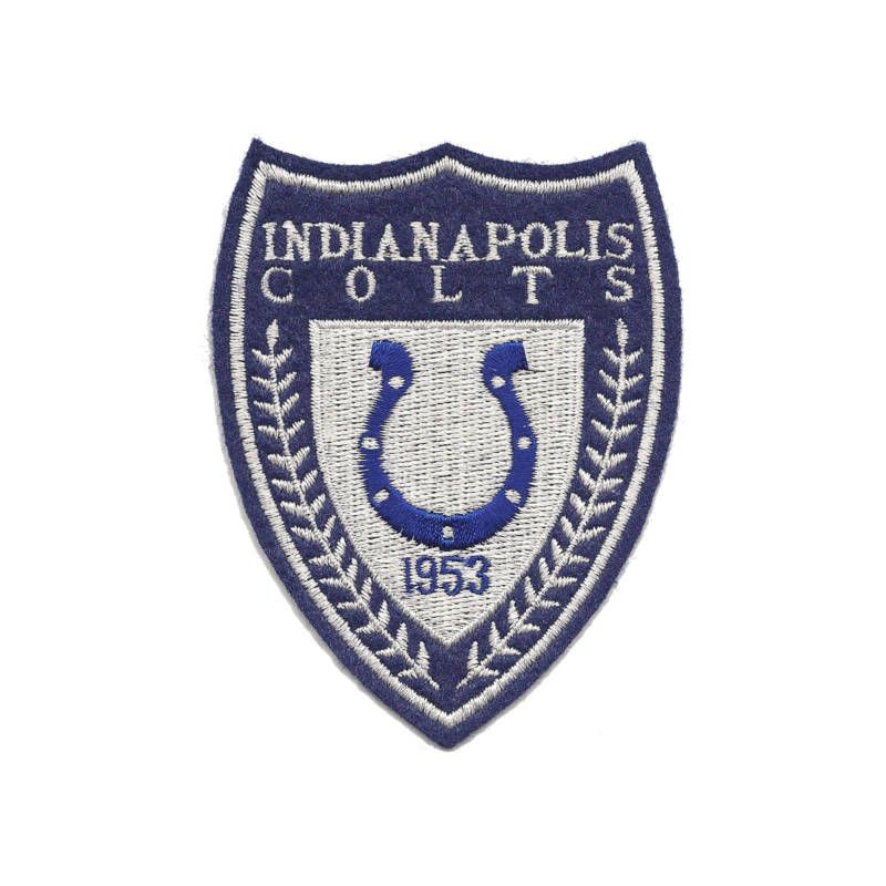 NFL Indianapolis Colts 1953 Shield Embroidered Patch  