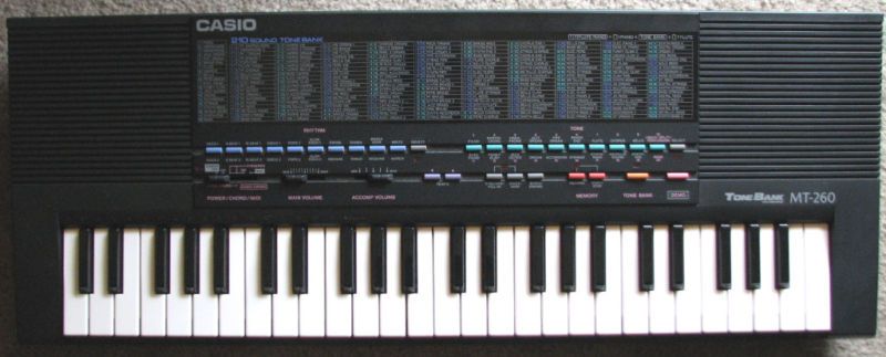   Key, 210 Sounds, Very Portable, Electronic Keyboard with MIDI.  