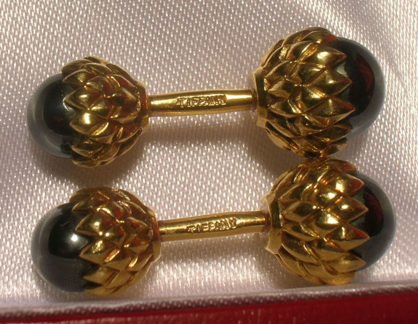 am proud to present this REMARKABLE 18K Gold pair of unique 