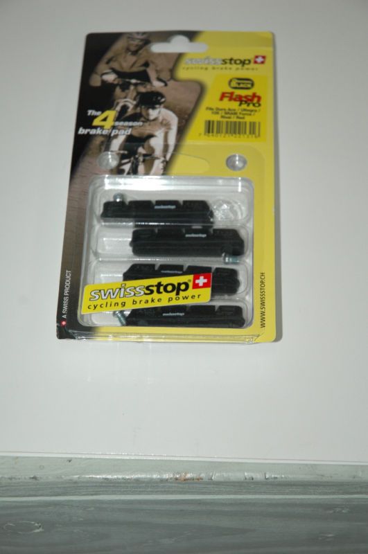 Swiss Stop FlashPro Original Black Pads Shim 4pads  