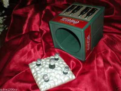 COCA COLA COKE COLD BOX DISPLAY COOKIE JAR NEW IN BOX  