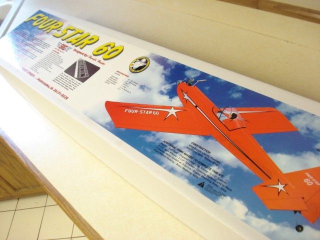 SIG FOUR STAR 60 R/C MODEL AIRPLANE KIT ** 71 inch wingspan 