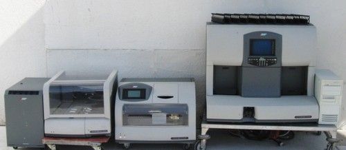 Beckman Coulter LH 750 Analyzer Set Hematology Laboratory Slide Maker 