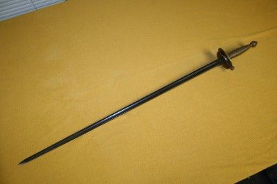   AMES MFG CO. 1861 NCO SWORD U.S. J.H. STAMPED CHICOPEE MASS.  