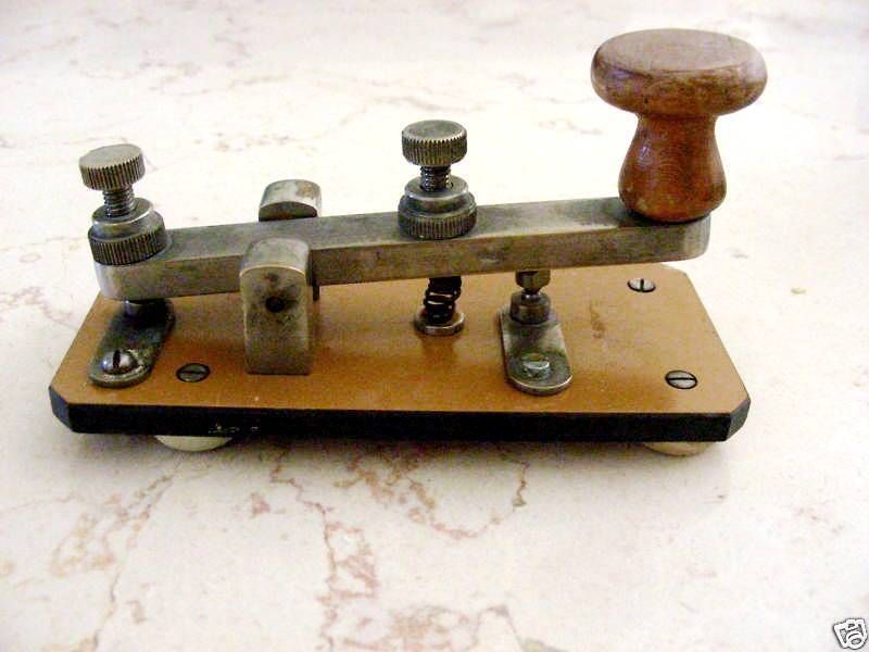 Rare Antique Morse Signaling Communication Device  