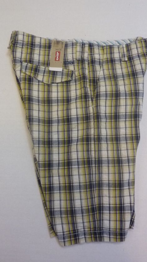 Levis Mens Plaid Pants  