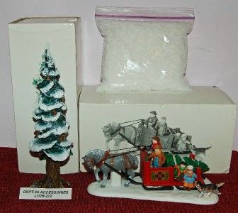   56 accessories lot 272 1 bag of fresh fallen snow 2 over the river