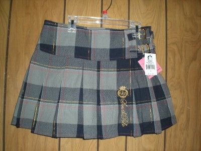 Girls South Pole Skort Size 12 NWT Mazarin Blue Cute  