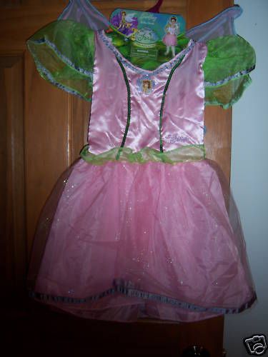 TINKER BELLFRIEND PRILLA DRESS UP/COSTUME 4 6X PINK  